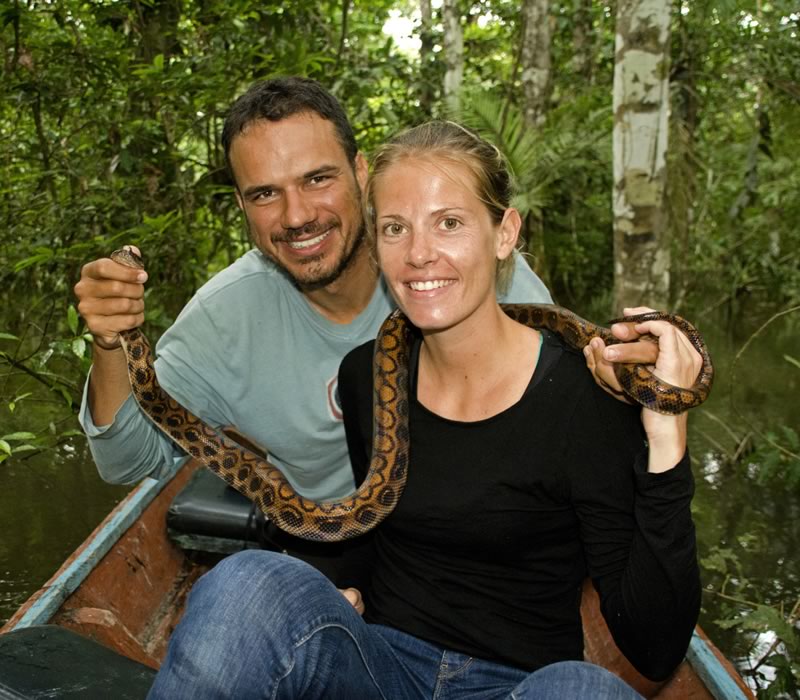 Amazon jungle tour Iquitos - see  anacondas in the wild