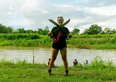 Jungle Survival Skills Tour - use machetes in the jungle